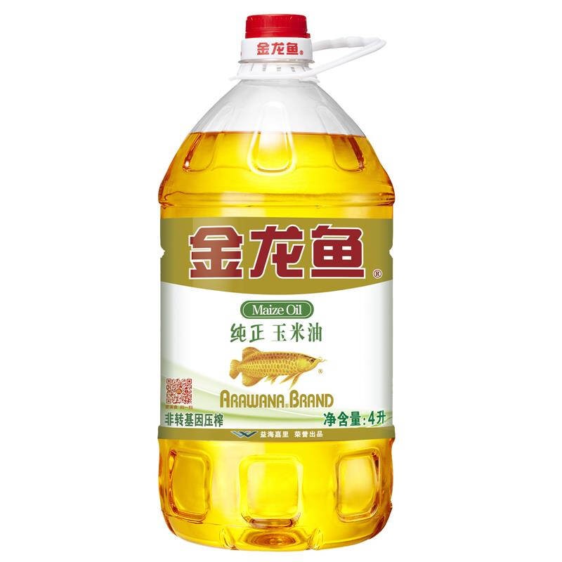 金(jīn)龍魚玉米油4L