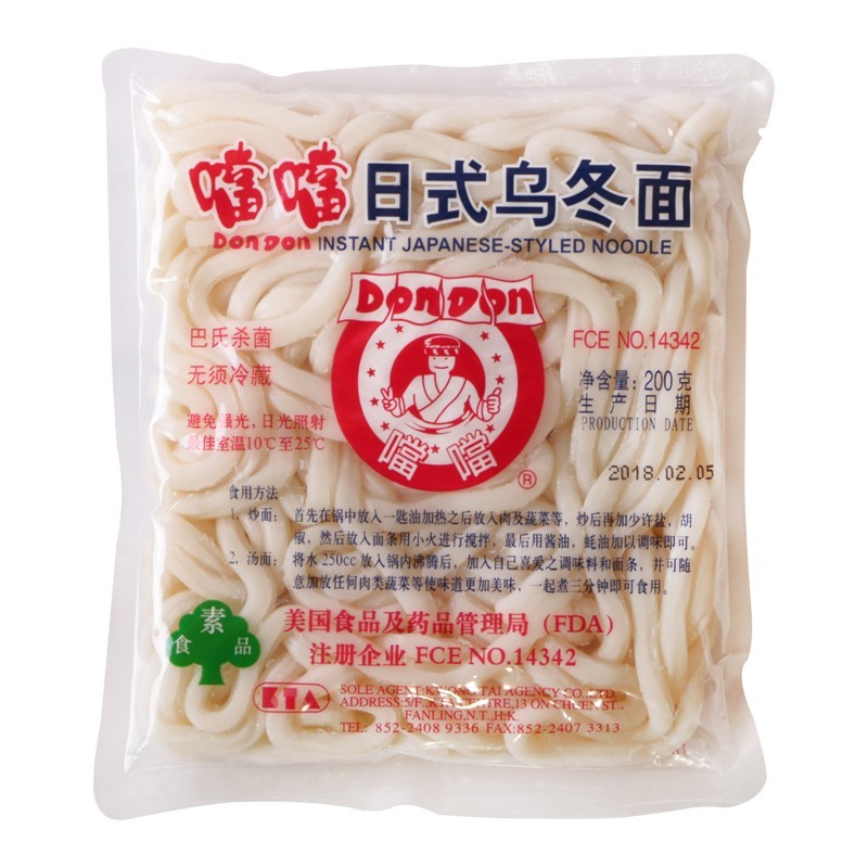 噹噹日式烏冬面200g